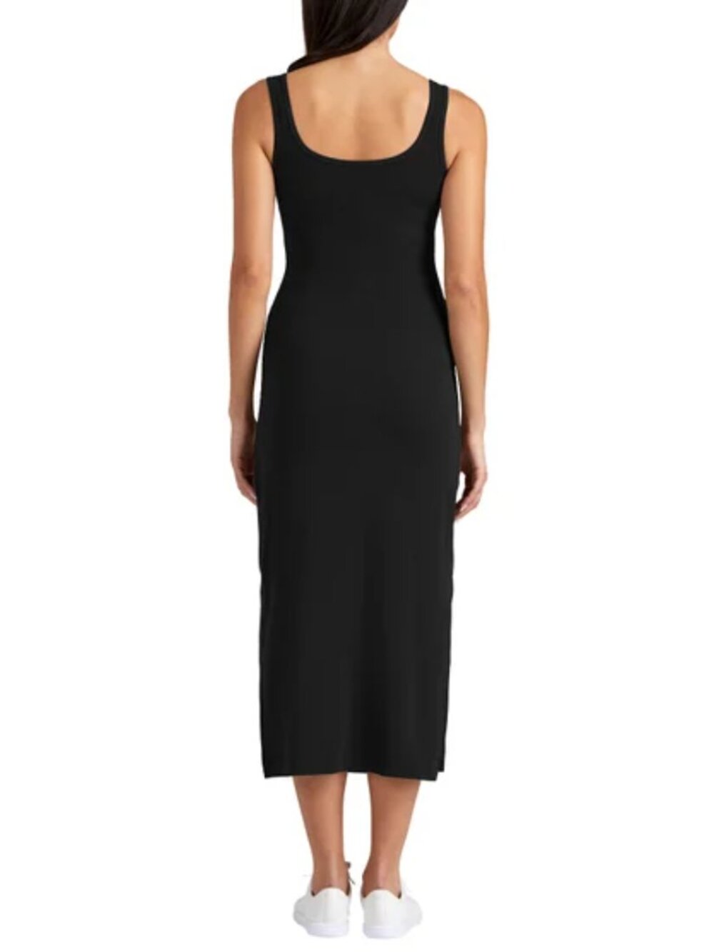 Frank and Oak Ribbed Knit Tank Dress - Black - NEW - Picture 4 of 10